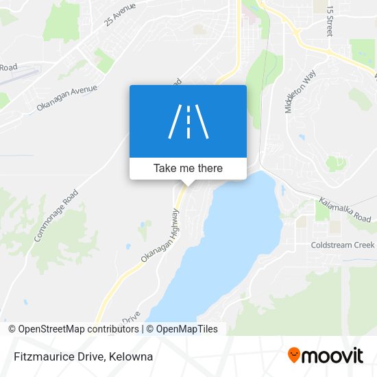 Fitzmaurice Drive map