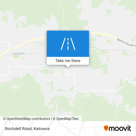 Rochdell Road map