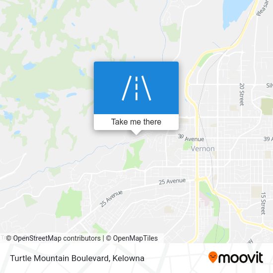 Turtle Mountain Boulevard map