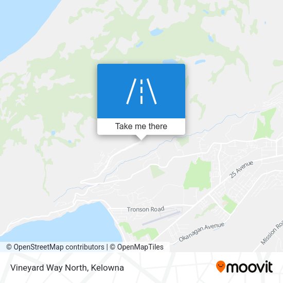 Vineyard Way North map