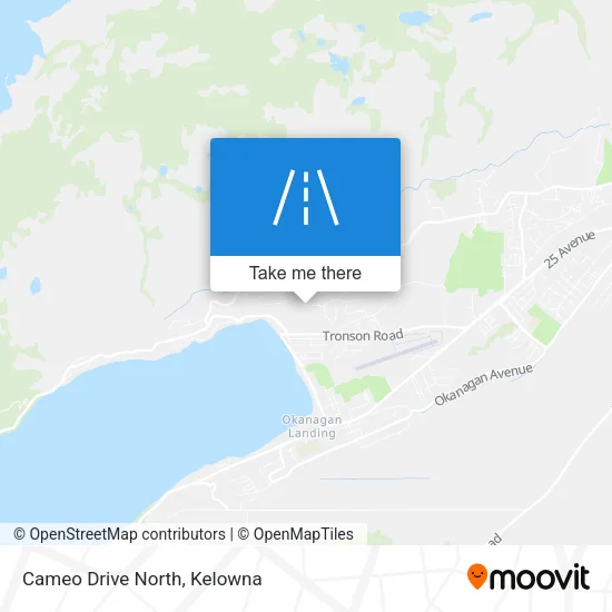 Cameo Drive North map
