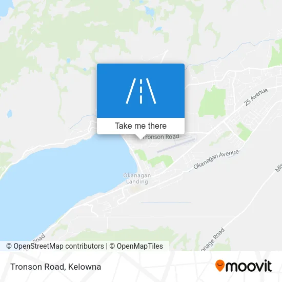 Tronson Road map