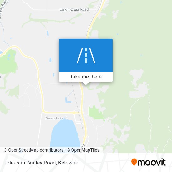 Pleasant Valley Road map