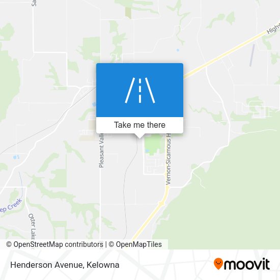 Henderson Avenue plan