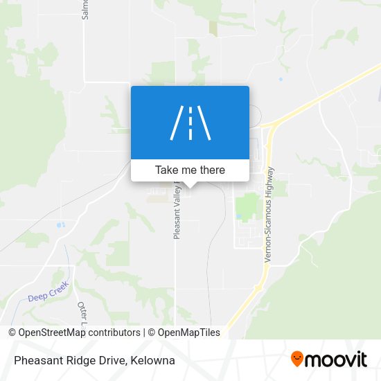 Pheasant Ridge Drive map