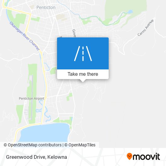 Greenwood Drive map