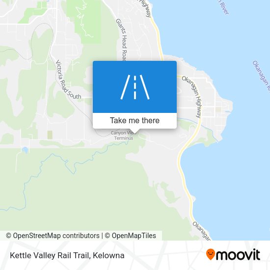 Kettle Valley Rail Trail map