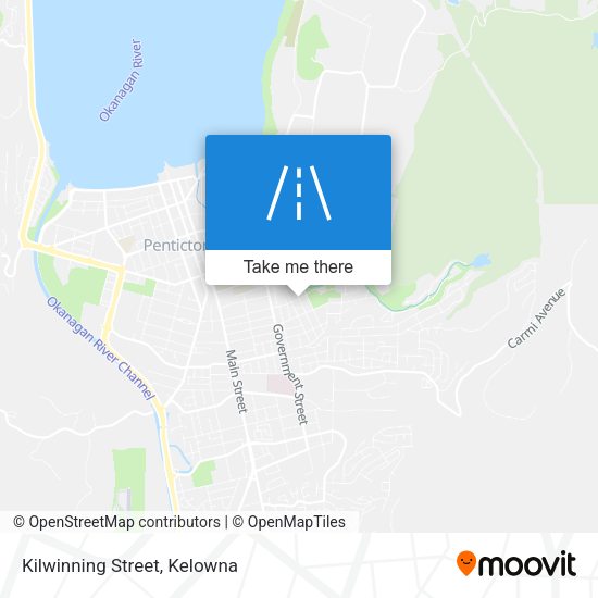 Kilwinning Street map