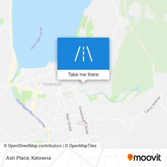 Ash Place map