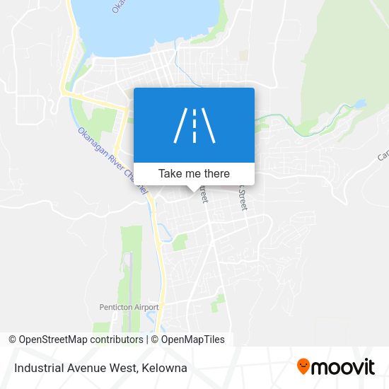Industrial Avenue West map