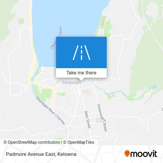 Padmore Avenue East map