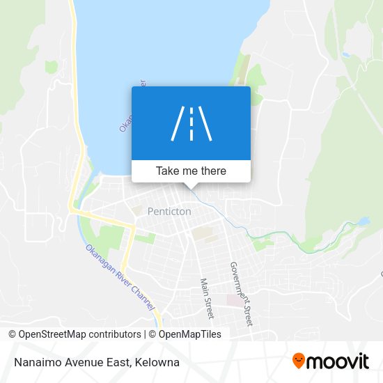 Nanaimo Avenue East map
