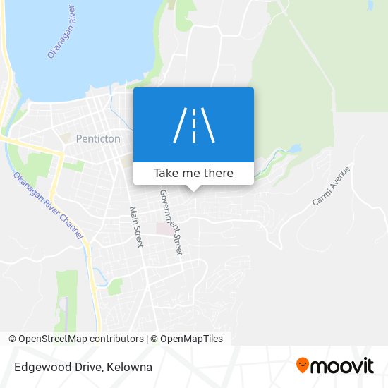 Edgewood Drive map