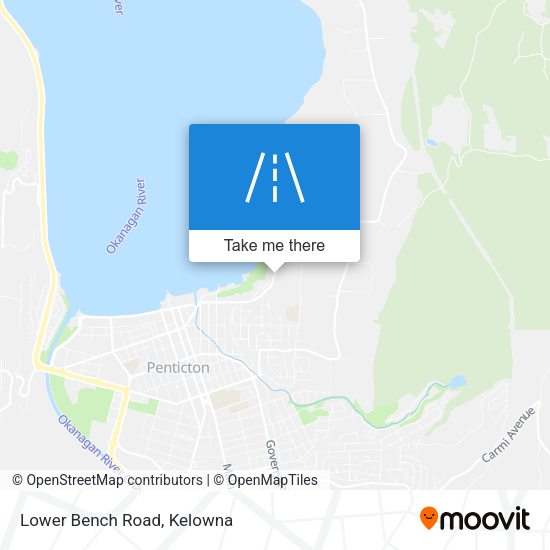 Lower Bench Road plan