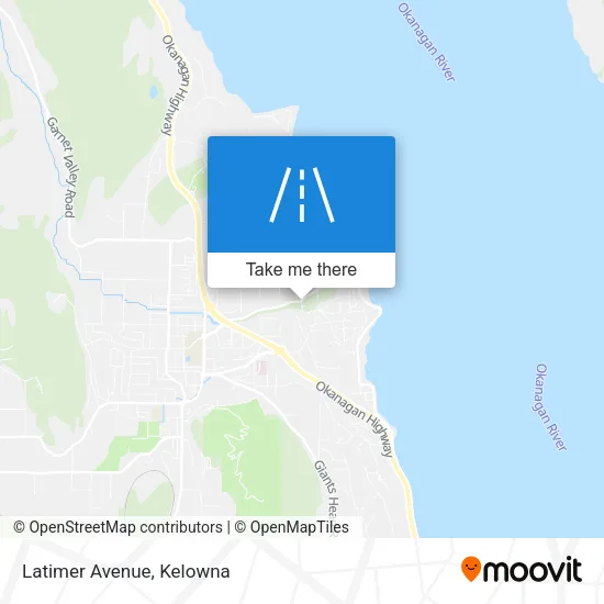 Latimer Avenue map