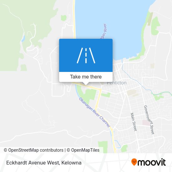Eckhardt Avenue West map
