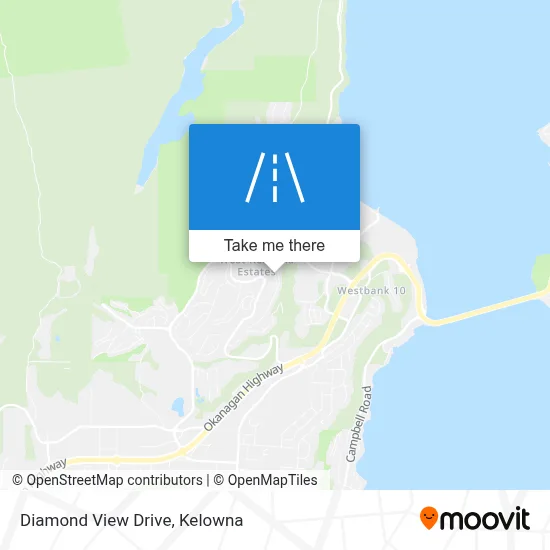 Diamond View Drive map