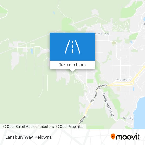 Lansbury Way map