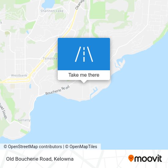 Old Boucherie Road plan