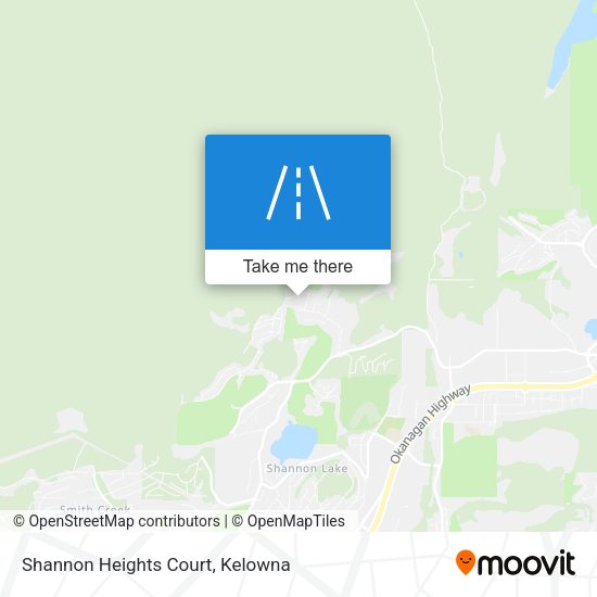 Shannon Heights Court map