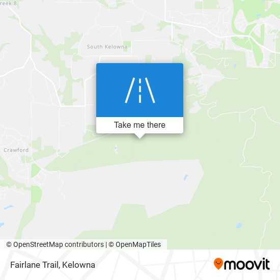 Fairlane Trail map