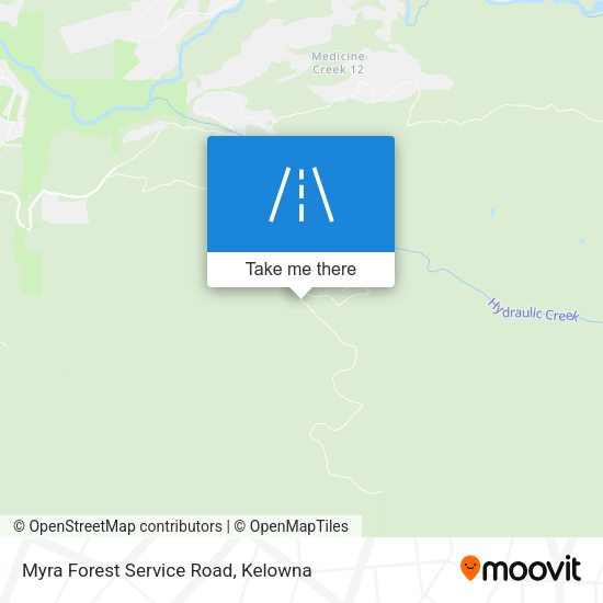 Myra Forest Service Road plan