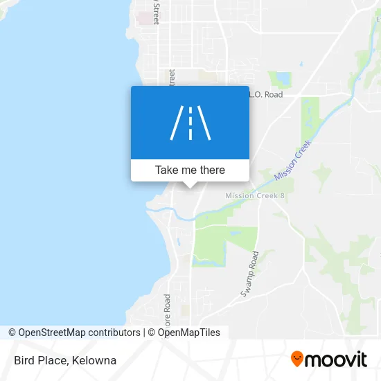 Bird Place map