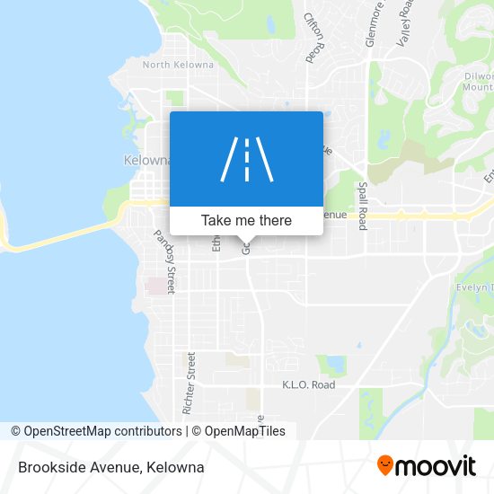 Brookside Avenue map