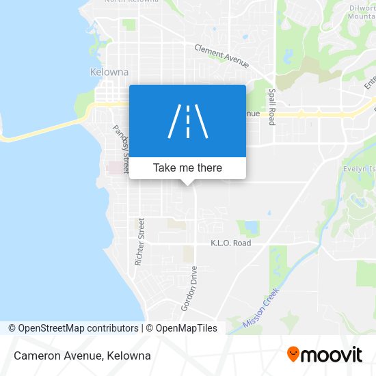 Cameron Avenue plan