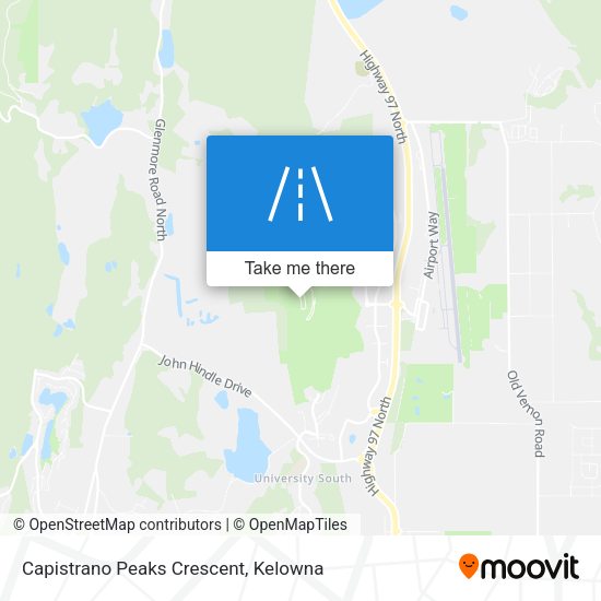 Capistrano Peaks Crescent map