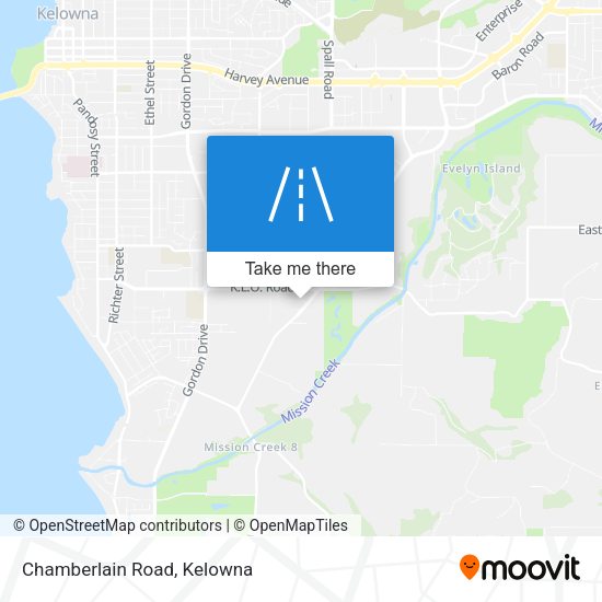 Chamberlain Road plan