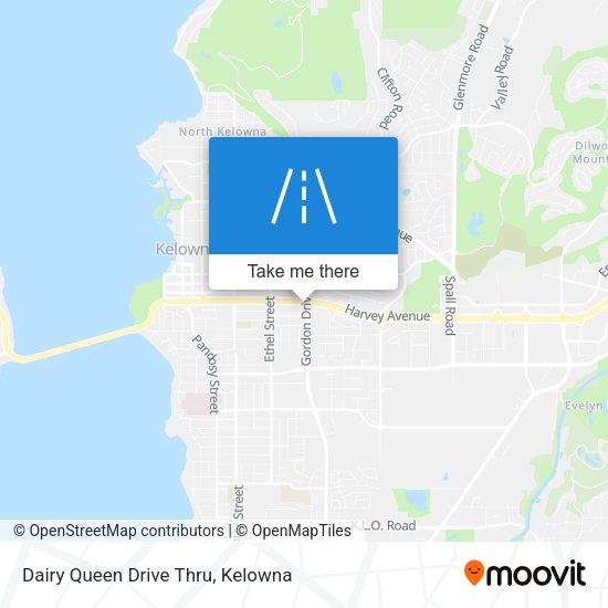 Dairy Queen Drive Thru plan
