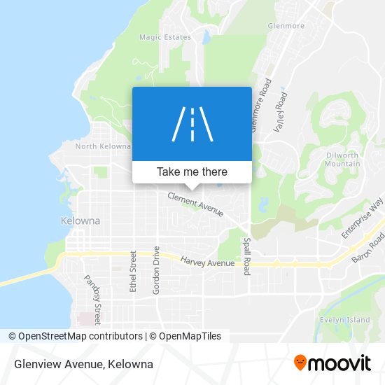 Glenview Avenue map