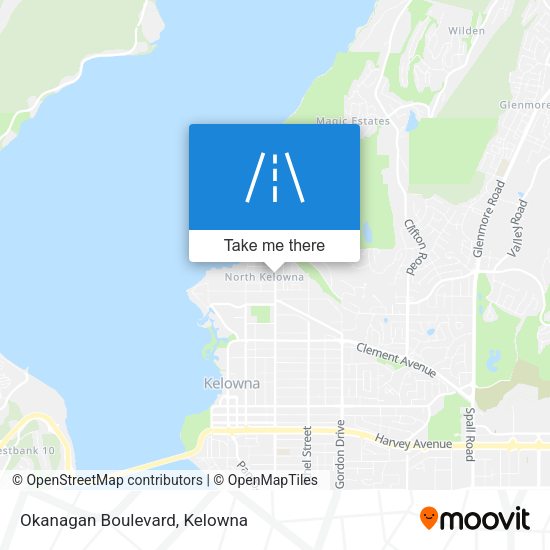 Okanagan Boulevard plan