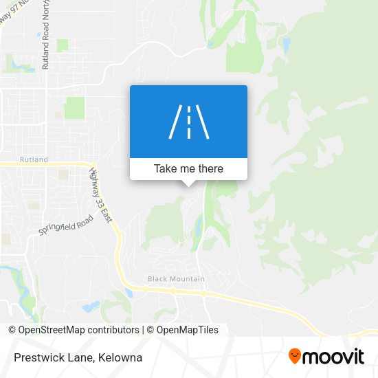 Prestwick Lane map