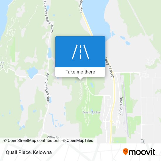 Quail Place map