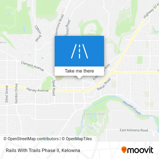 Rails With Trails Phase II map