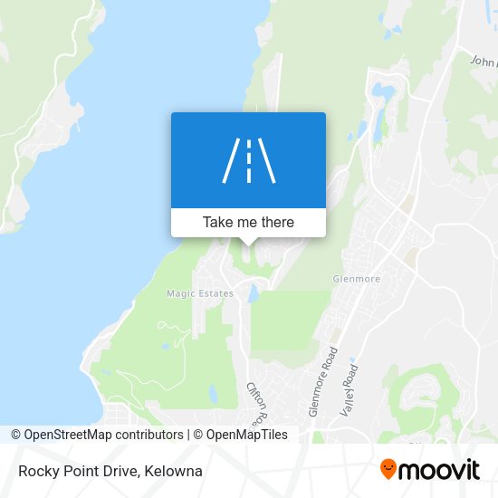 Rocky Point Drive map