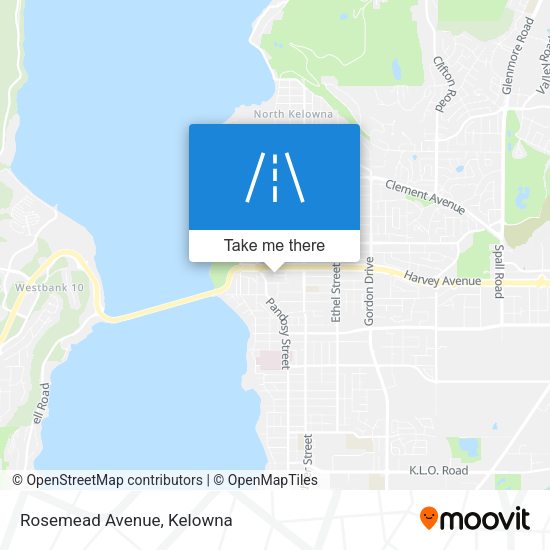 Rosemead Avenue map