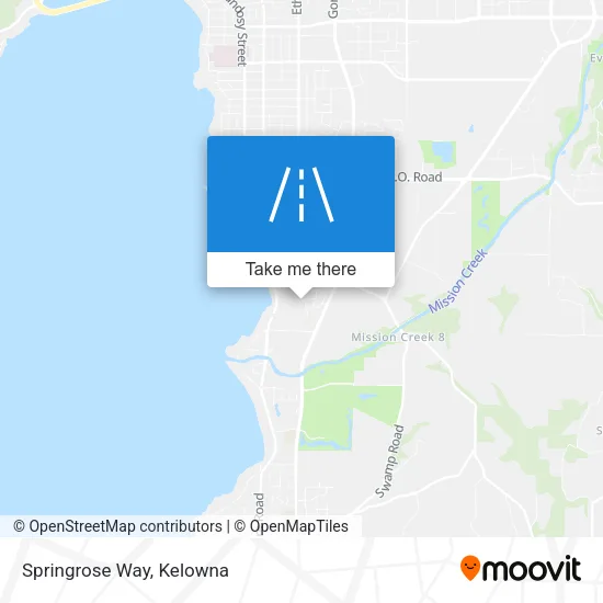 Springrose Way map