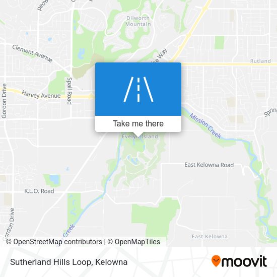 Sutherland Hills Loop plan