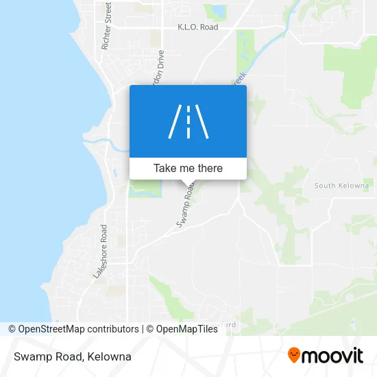 Swamp Road map
