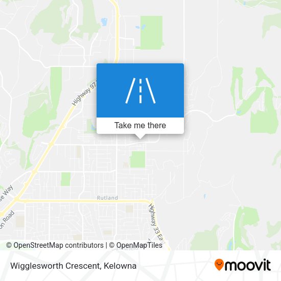 Wigglesworth Crescent map