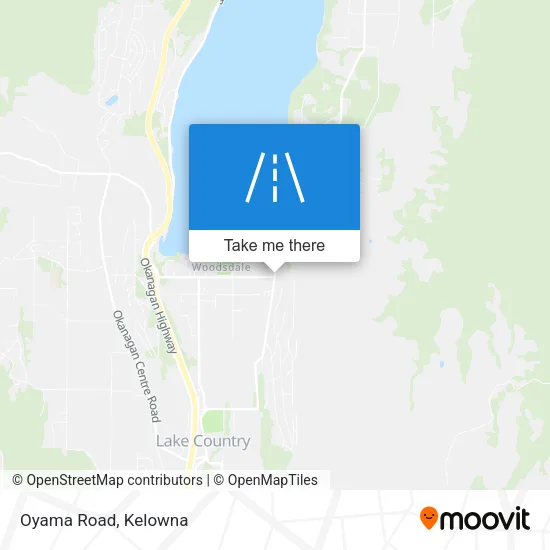 Oyama Road map