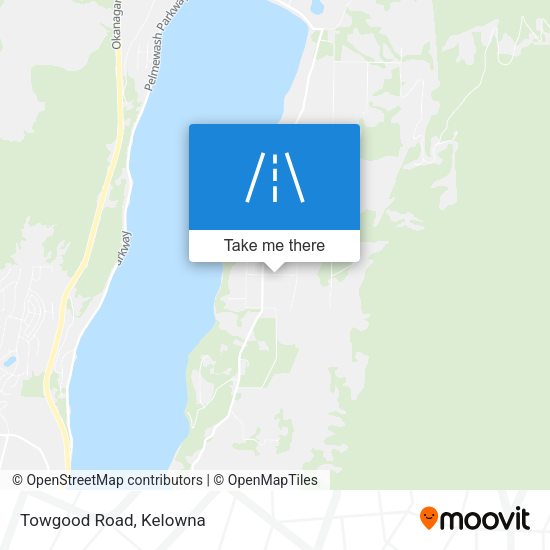 Towgood Road map