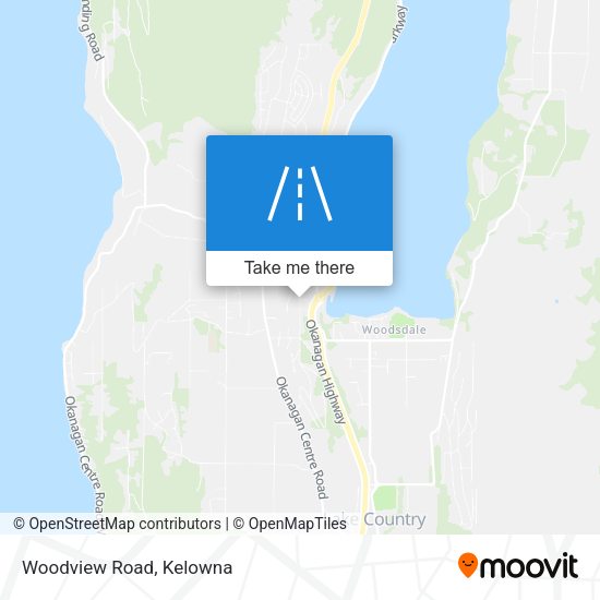 Woodview Road map