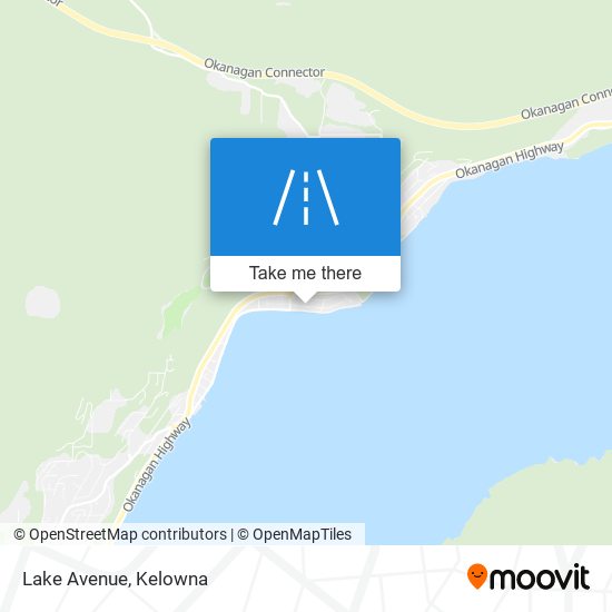 Lake Avenue map