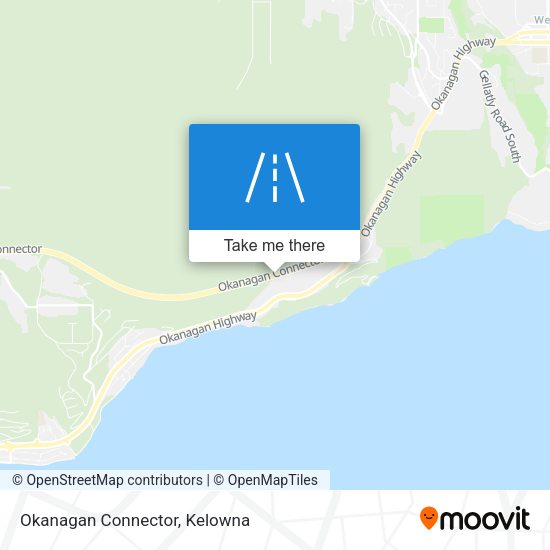 Okanagan Connector plan