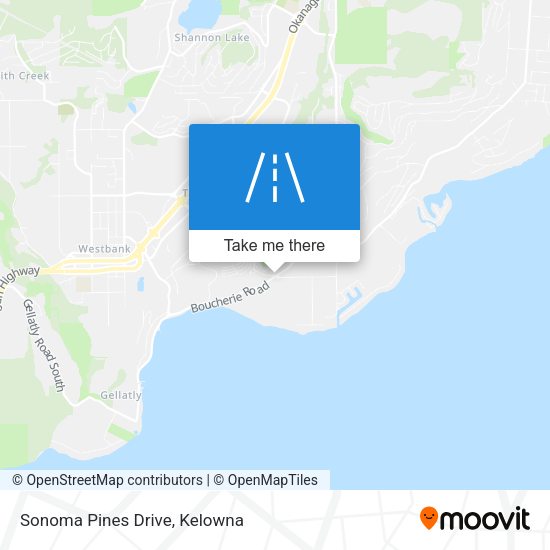 Sonoma Pines Drive map
