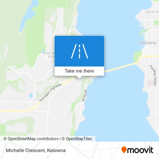 Michelle Crescent map